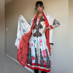 Floral Embroidered Dress Kurta